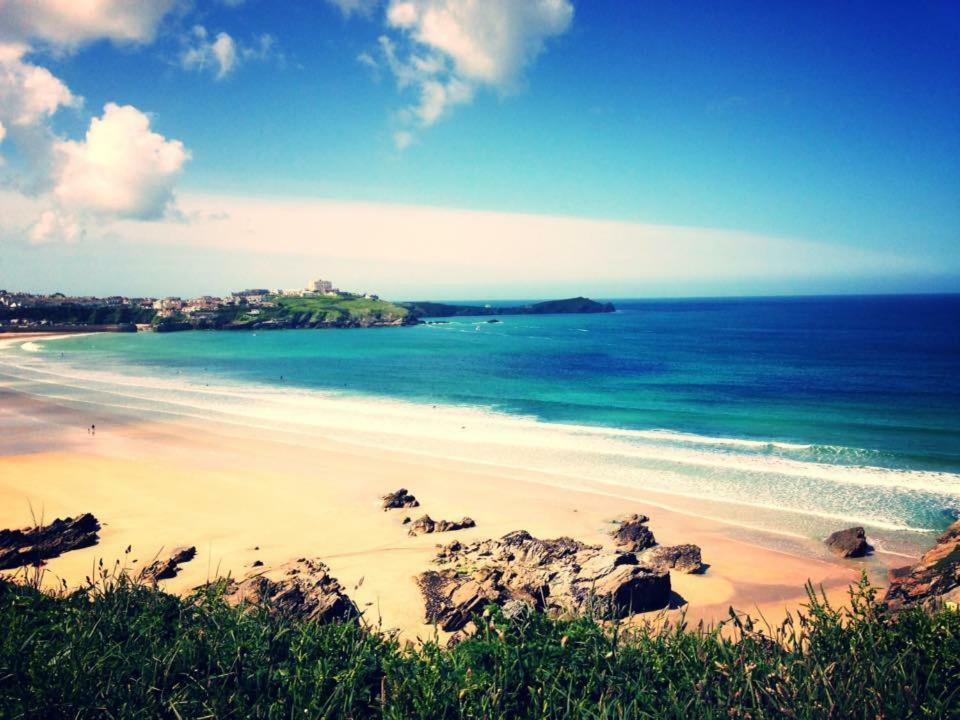 Saltwater Suites At Fistral New Quay Exterior foto
